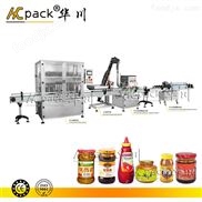 辣椒醬、番茄醬、芝麻醬包裝生產(chǎn)線